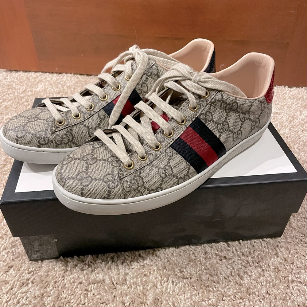 Gucci Ace Supreme Sneakers - Women’s 38+